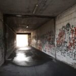 Lavori al sottopasso pedonale abbandonato di Santa Maria degli Angeli